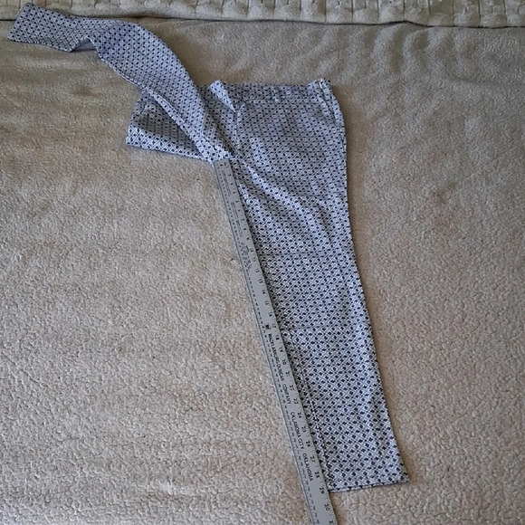 New Joie Monochrome Patterned Skinny Pants - Picture 3 of 4